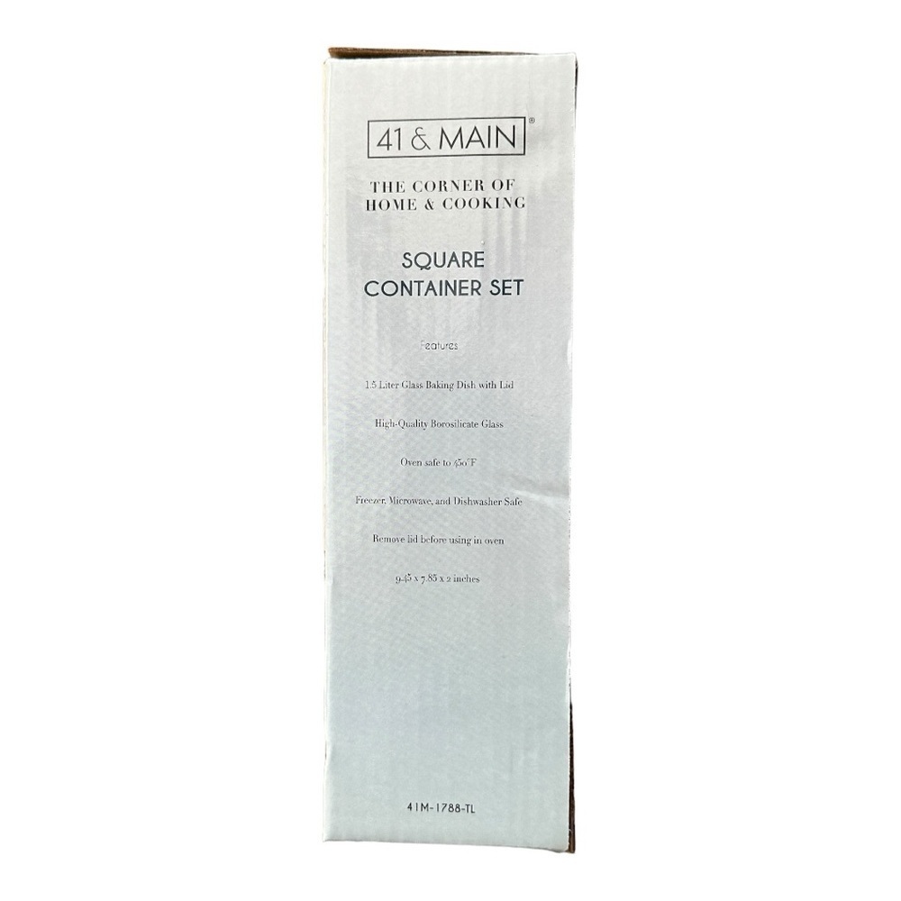 41 & Main Square Container Set NIB‎ - Picture 2 of 3